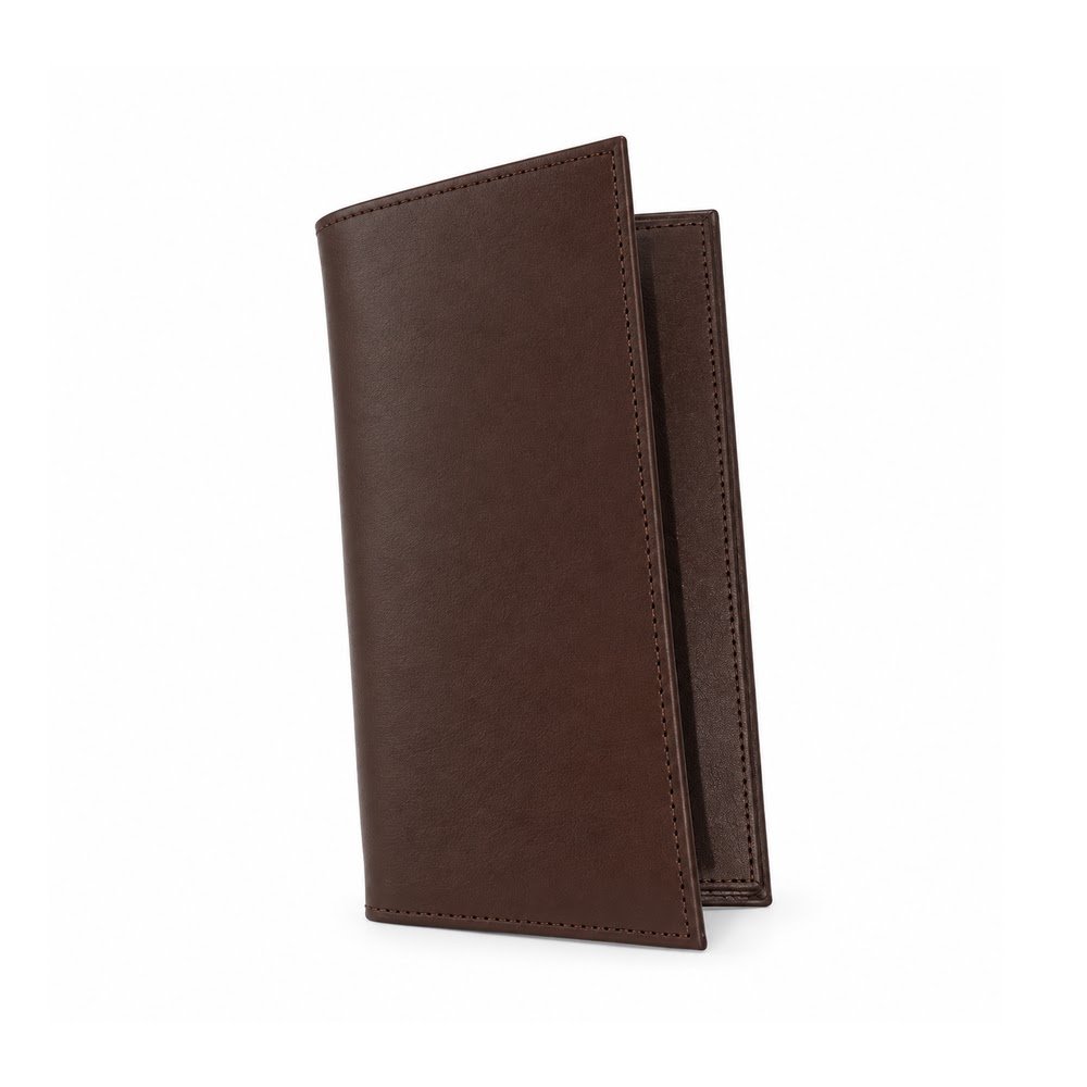 The Voyager Long Wallet in brown